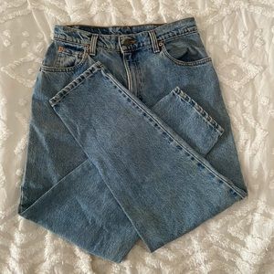 Relaxed Fit High Waisted Levi’s Levi Jeans